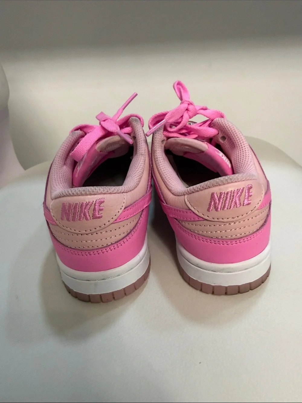 Nike Kids Pink and Light Pink Sneakers